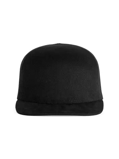 Balenciaga Women's Cotton Drill Hat - Black - Size Small | Thumbnail 1 Balenciaga Women's Cotton Drill Hat - Black - Size Small | Thumbnail 1