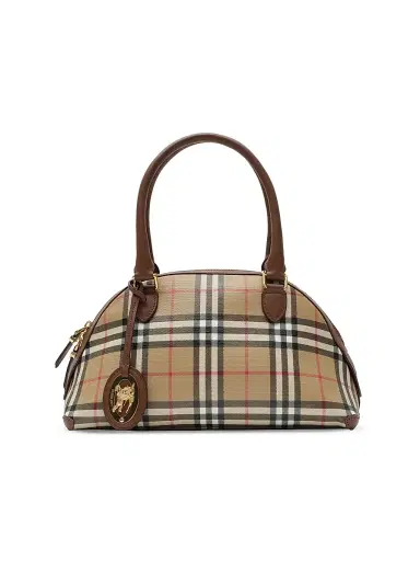 Burberry Women's Primrose Small Check Top Handle Bag | Thumbnail 1 Burberry Women's Primrose Small Check Top Handle Bag | Thumbnail 1