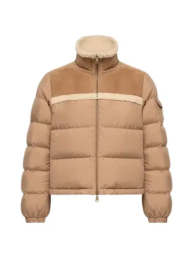 Moncler Women's Aurore Puffer Coat - Light Brown - Size Large | Thumbnail 1 Moncler Women's Aurore Puffer Coat - Light Brown - Size Large | Thumbnail 1