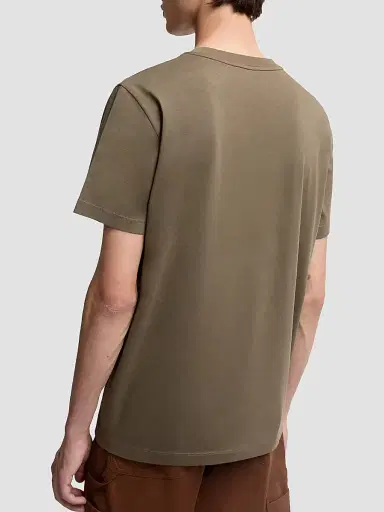 Moncler Men's Crewneck T-Shirt in Cotton (Pack of Three) - Black White Olive Green - Size XXL | Thumbnail 3 Moncler Men's Crewneck T-Shirt in Cotton (Pack of Three) - Black White Olive Green - Size XXL | Thumbnail 3