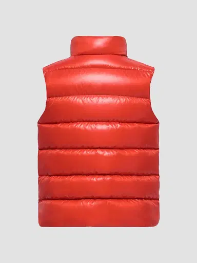 Moncler Little Boy's & Boy's Tib Puffer Vest - Red | Thumbnail 2 Moncler Little Boy's & Boy's Tib Puffer Vest - Red | Thumbnail 2