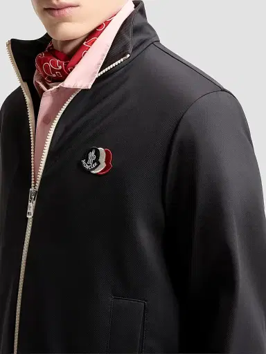 Moncler Men's Zip-Up Sweatshirt - Navy Blue | Thumbnail 4 Moncler Men's Zip-Up Sweatshirt - Navy Blue | Thumbnail 4