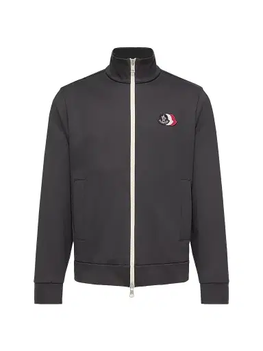Moncler Men's Zip-Up Sweatshirt - Navy Blue | Thumbnail 1 Moncler Men's Zip-Up Sweatshirt - Navy Blue | Thumbnail 1