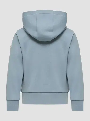 Moncler Little Boy's & Boy's Hoodie in Cotton Fleece - Light Blue | Thumbnail 2 Moncler Little Boy's & Boy's Hoodie in Cotton Fleece - Light Blue | Thumbnail 2