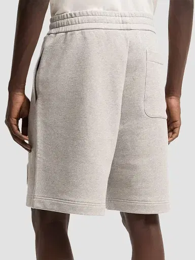 Moncler Men's Shorts in Cotton - Gray - Size Large | Thumbnail 3 Moncler Men's Shorts in Cotton - Gray - Size Large | Thumbnail 3