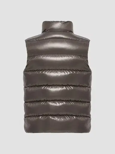 Moncler Little Boy's & Boy's Tib Puffer Vest - Gray | Thumbnail 2 Moncler Little Boy's & Boy's Tib Puffer Vest - Gray | Thumbnail 2