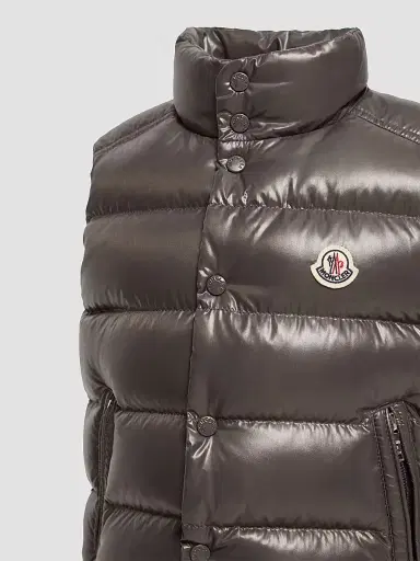 Moncler Little Boy's & Boy's Tib Puffer Vest - Gray | Thumbnail 3 Moncler Little Boy's & Boy's Tib Puffer Vest - Gray | Thumbnail 3