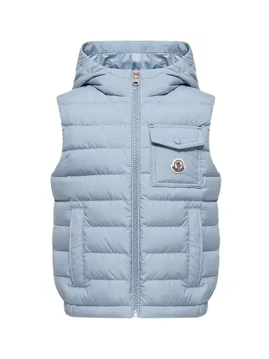 Moncler Little Boy's & Boy's Wystan Puffer Vest - Light Blue | Thumbnail 1 Moncler Little Boy's & Boy's Wystan Puffer Vest - Light Blue | Thumbnail 1