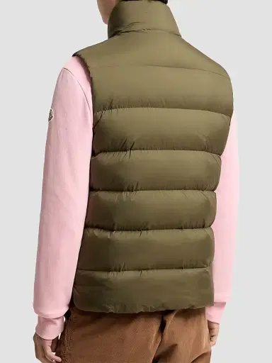 Moncler Men's Tibb Puffer Vest - Olive Green - Size XXXXXL | Thumbnail 3 Moncler Men's Tibb Puffer Vest - Olive Green - Size XXXXXL | Thumbnail 3
