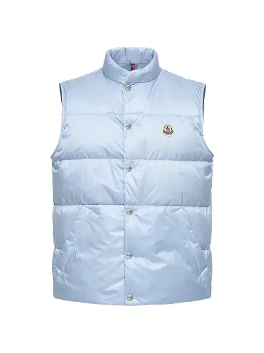 Moncler Men's Tuquerouye Puffer Vest - Light Blue | Thumbnail 1 Moncler Men's Tuquerouye Puffer Vest - Light Blue | Thumbnail 1
