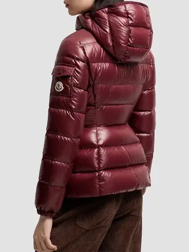 Moncler Women's Barante Puffer Jacket - Burgundy - Size XL | Thumbnail 3 Moncler Women's Barante Puffer Jacket - Burgundy - Size XL | Thumbnail 3