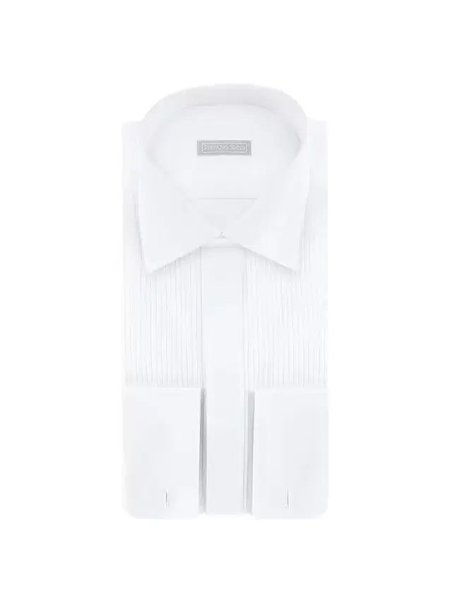 Men's Cotton Tuxedo Shirt - White Men's Cotton Tuxedo Shirt - White