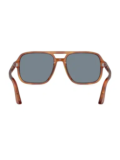 PERSOL Men's 58MM Aviator Sunglasses - Light Blue | Thumbnail 4 PERSOL Men's 58MM Aviator Sunglasses - Light Blue | Thumbnail 4