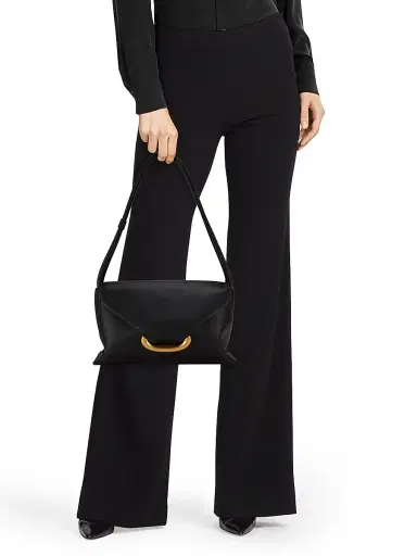 Wandler Women's Veneto Leather Shoulder Bag - Black | Thumbnail 2 Wandler Women's Veneto Leather Shoulder Bag - Black | Thumbnail 2