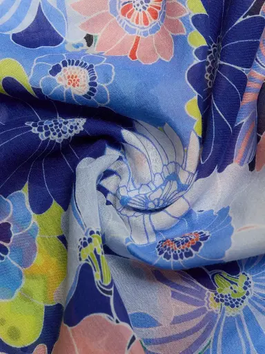Johnny Was Women's Margot Floral Puff-Sleeve Blouse - Tiana Scarf - Size XL | Thumbnail 7 Johnny Was Women's Margot Floral Puff-Sleeve Blouse - Tiana Scarf - Size XL | Thumbnail 7