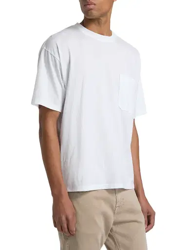 Frame Men's Cotton Relaxed-Fit T-Shirt | Thumbnail 4 Frame Men's Cotton Relaxed-Fit T-Shirt | Thumbnail 4