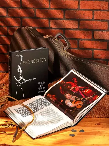 Graphic Image ''Springsteen: Album By Album'' Leather Bound Hardcover Book | Thumbnail 6 Graphic Image ''Springsteen: Album By Album'' Leather Bound Hardcover Book | Thumbnail 6