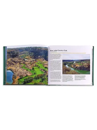 Graphic Image ''Remarkable Golf Courses: The Illustrated Guide To The World'S Most Wonderful Golf Courses'' Leather-Bound Hardcover Book | Thumbnail 3 Graphic Image ''Remarkable Golf Courses: The Illustrated Guide To The World'S Most Wonderful Golf Courses'' Leather-Bound Hardcover Book | Thumbnail 3