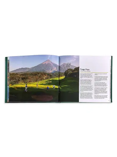 Graphic Image ''Remarkable Golf Courses: The Illustrated Guide To The World'S Most Wonderful Golf Courses'' Leather-Bound Hardcover Book | Thumbnail 4 Graphic Image ''Remarkable Golf Courses: The Illustrated Guide To The World'S Most Wonderful Golf Courses'' Leather-Bound Hardcover Book | Thumbnail 4