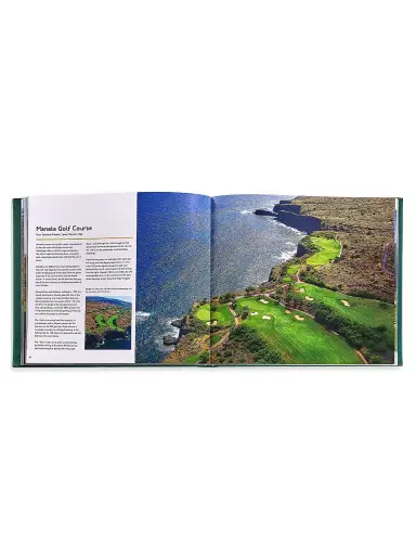 Graphic Image ''Remarkable Golf Courses: The Illustrated Guide To The World'S Most Wonderful Golf Courses'' Leather-Bound Hardcover Book | Thumbnail 6 Graphic Image ''Remarkable Golf Courses: The Illustrated Guide To The World'S Most Wonderful Golf Courses'' Leather-Bound Hardcover Book | Thumbnail 6