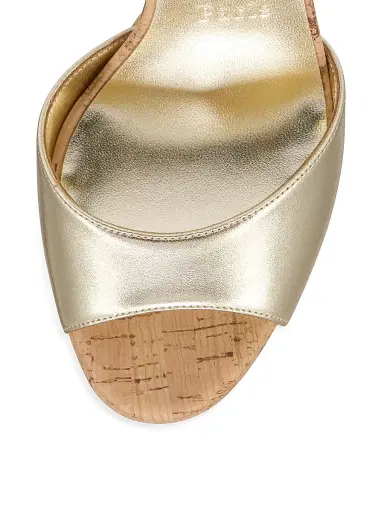Christian Louboutin Women's Sandaloo 130MM Leather Heels - Platine | Thumbnail 4 Christian Louboutin Women's Sandaloo 130MM Leather Heels - Platine | Thumbnail 4