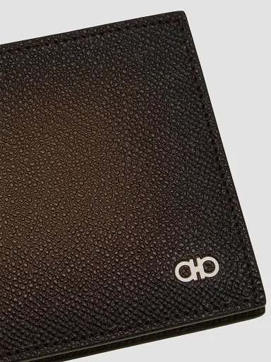 Ferragamo Men's Gancio Leather Card Case | Thumbnail 5 Ferragamo Men's Gancio Leather Card Case | Thumbnail 5