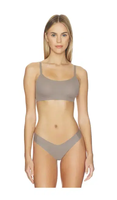 Commando Cotton Rib Scoop Bralette | Thumbnail 1 Commando Cotton Rib Scoop Bralette | Thumbnail 1