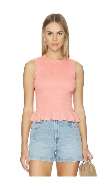 PISTOLA Phoebe Smocked Tank | Thumbnail 1 PISTOLA Phoebe Smocked Tank | Thumbnail 1