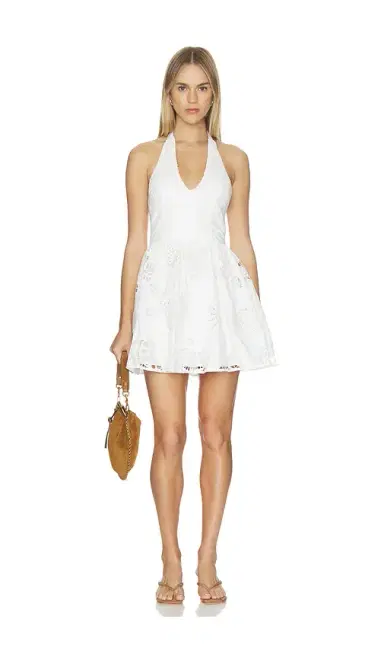 Elliatt Celine Halter Neck Mini Dress | Thumbnail 1 Elliatt Celine Halter Neck Mini Dress | Thumbnail 1