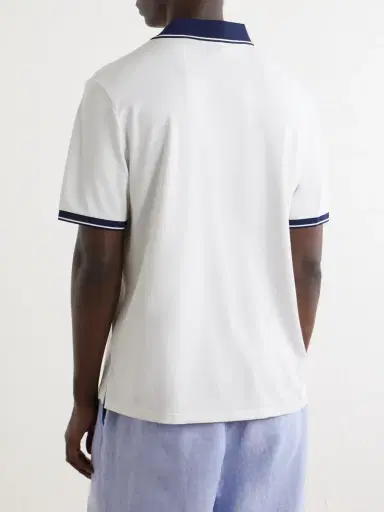 Polo Ralph Lauren Wimbledon Logo-Embroidered Piqué Polo Shirt - Men | Thumbnail 4 Polo Ralph Lauren Wimbledon Logo-Embroidered Piqué Polo Shirt - Men | Thumbnail 4
