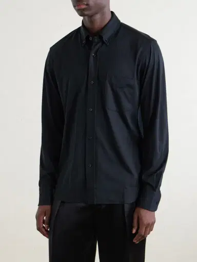 Tom Ford Silk and Cotton-Blend Shirt - Men | Thumbnail 3 Tom Ford Silk and Cotton-Blend Shirt - Men | Thumbnail 3