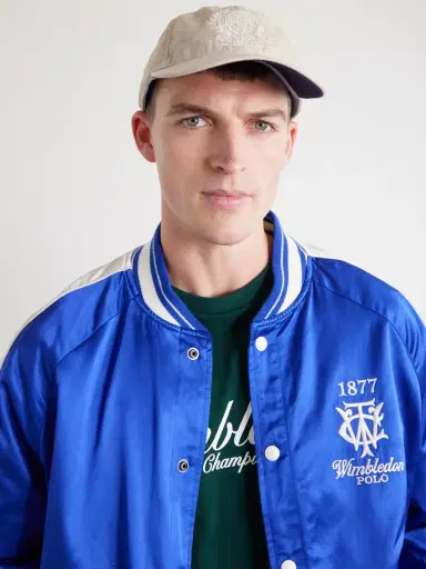 Polo Ralph Lauren Wimbledon Logo-Embroidered Linen Baseball Cap - Men | Thumbnail 2 Polo Ralph Lauren Wimbledon Logo-Embroidered Linen Baseball Cap - Men | Thumbnail 2