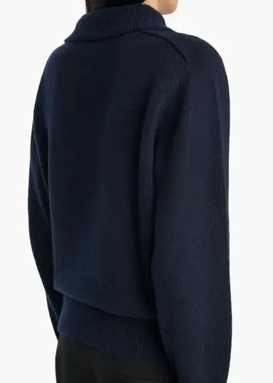 Khaite Jackson Sweater In Midnight Navy | Thumbnail 6 Khaite Jackson Sweater In Midnight Navy | Thumbnail 6