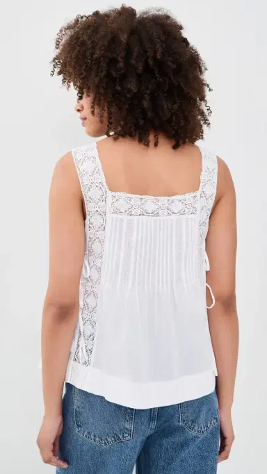 Madewell The Sophie Top White | Thumbnail 4 Madewell The Sophie Top White | Thumbnail 4