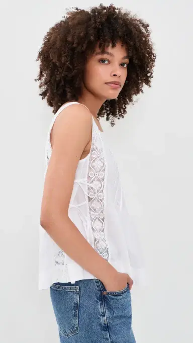 Madewell The Sophie Top White | Thumbnail 5 Madewell The Sophie Top White | Thumbnail 5