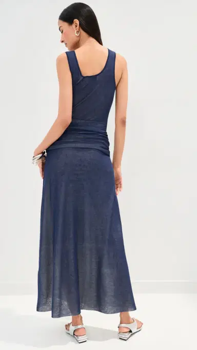 LE BOP Gemma Dress Midnight/White | Thumbnail 3 LE BOP Gemma Dress Midnight/White | Thumbnail 3