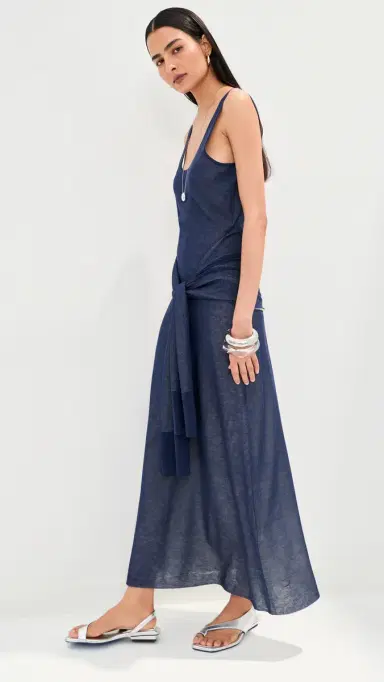 LE BOP Gemma Dress Midnight/White | Thumbnail 4 LE BOP Gemma Dress Midnight/White | Thumbnail 4