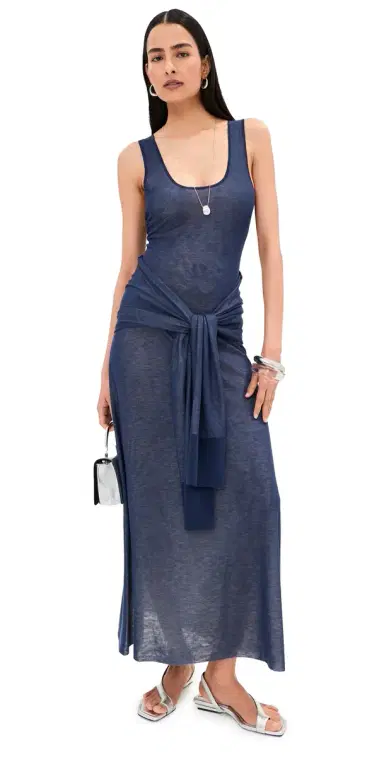 LE BOP Gemma Dress Midnight/White | Thumbnail 1 LE BOP Gemma Dress Midnight/White | Thumbnail 1