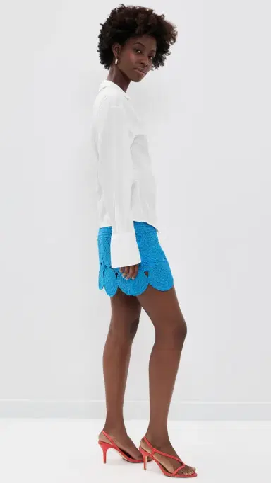 SIMONMILLER Anya Poplin Wrap Top Macadamia M | Thumbnail 4 SIMONMILLER Anya Poplin Wrap Top Macadamia M | Thumbnail 4