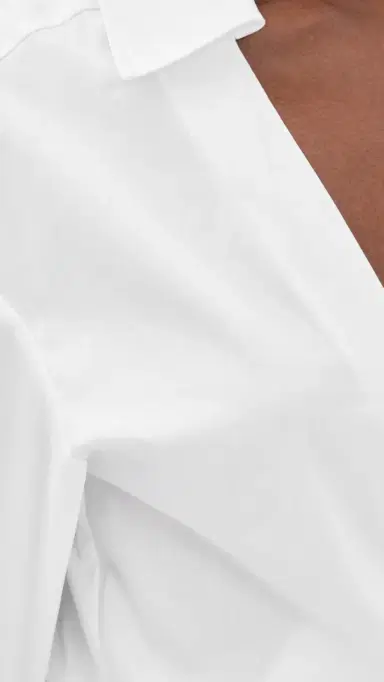 SIMONMILLER Anya Poplin Wrap Top Macadamia M | Thumbnail 6 SIMONMILLER Anya Poplin Wrap Top Macadamia M | Thumbnail 6