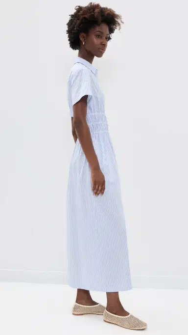 Hill House Home The Jamie Nap Dress Blue/White Stripe XL | Thumbnail 4 Hill House Home The Jamie Nap Dress Blue/White Stripe XL | Thumbnail 4