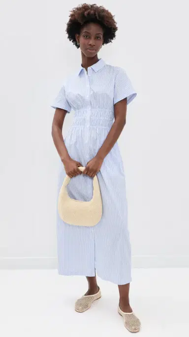 Hill House Home The Jamie Nap Dress Blue/White Stripe XL | Thumbnail 5 Hill House Home The Jamie Nap Dress Blue/White Stripe XL | Thumbnail 5