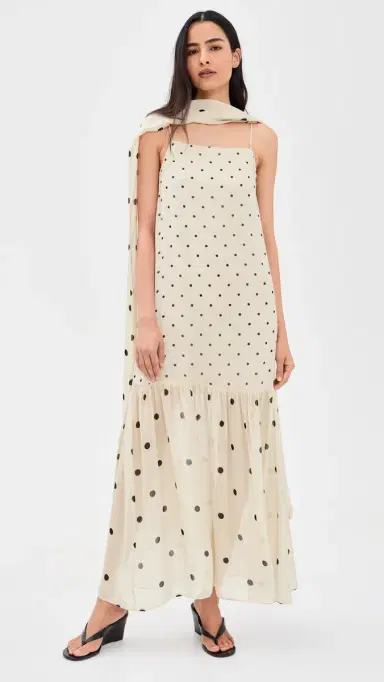 House of Dagmar Dot Slip Dress | Thumbnail 5 House of Dagmar Dot Slip Dress | Thumbnail 5