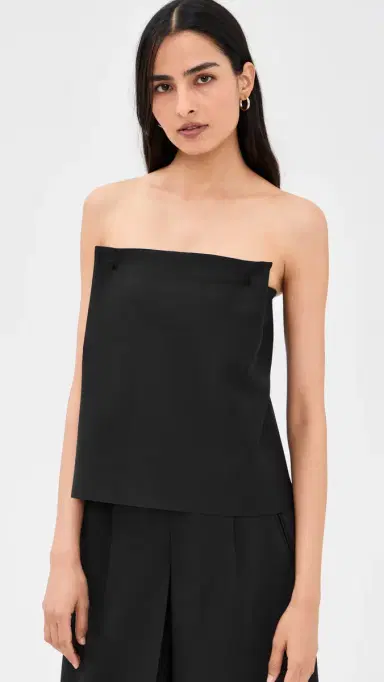 House of Dagmar Square Tube Top Black 32 | Thumbnail 2 House of Dagmar Square Tube Top Black 32 | Thumbnail 2