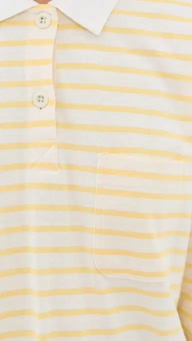 Alex Mill Rugby Dress In Stripe Natural/Yellow | Thumbnail 6 Alex Mill Rugby Dress In Stripe Natural/Yellow | Thumbnail 6