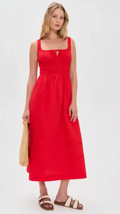 Ciao Lucia Iris Dress Red | Thumbnail 5 Ciao Lucia Iris Dress Red | Thumbnail 5