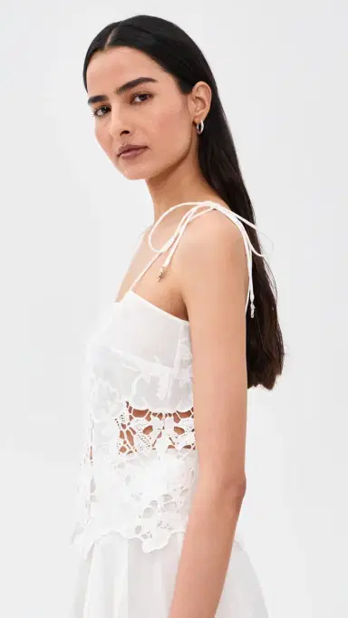 Ronny Kobo Blaire Top White | Thumbnail 4 Ronny Kobo Blaire Top White | Thumbnail 4