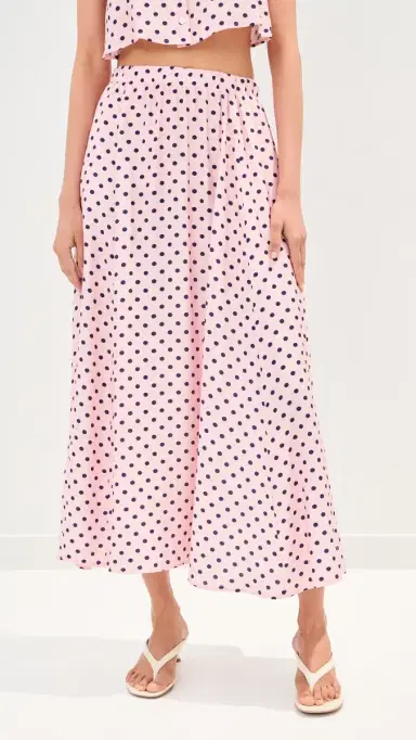 LE BOP Martha Skirt Pink Dot | Thumbnail 3 LE BOP Martha Skirt Pink Dot | Thumbnail 3