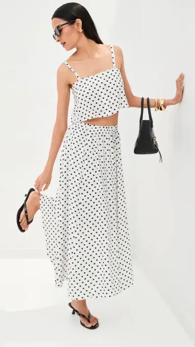 LE BOP Martha Skirt White Dot | Thumbnail 5 LE BOP Martha Skirt White Dot | Thumbnail 5