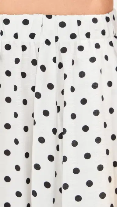 LE BOP Martha Skirt White Dot | Thumbnail 6 LE BOP Martha Skirt White Dot | Thumbnail 6